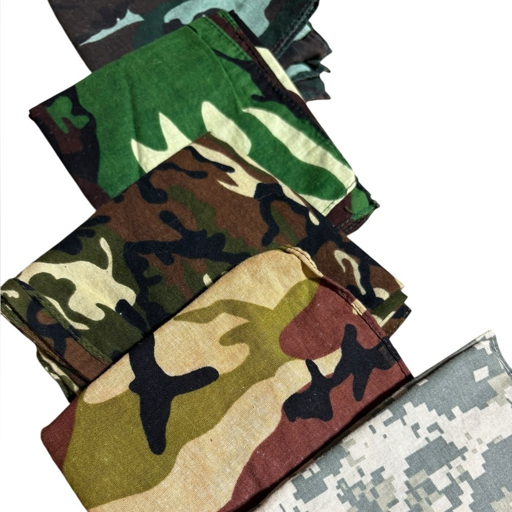Camouflage Bandana Set - Picture 6 of 7